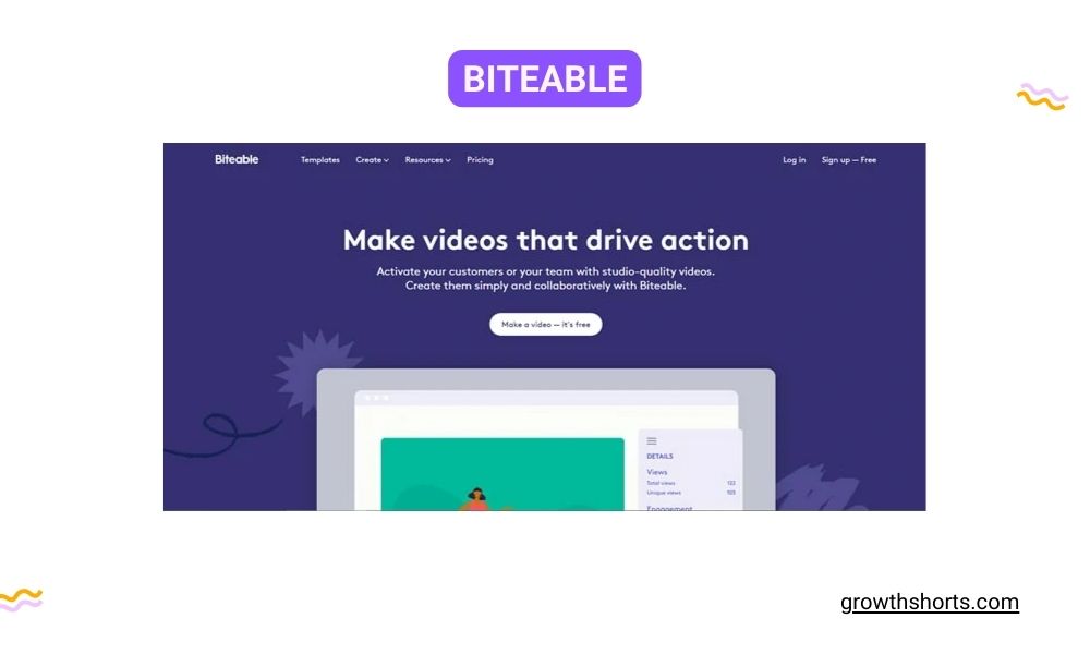 Biteable- Youtube Marketing tools