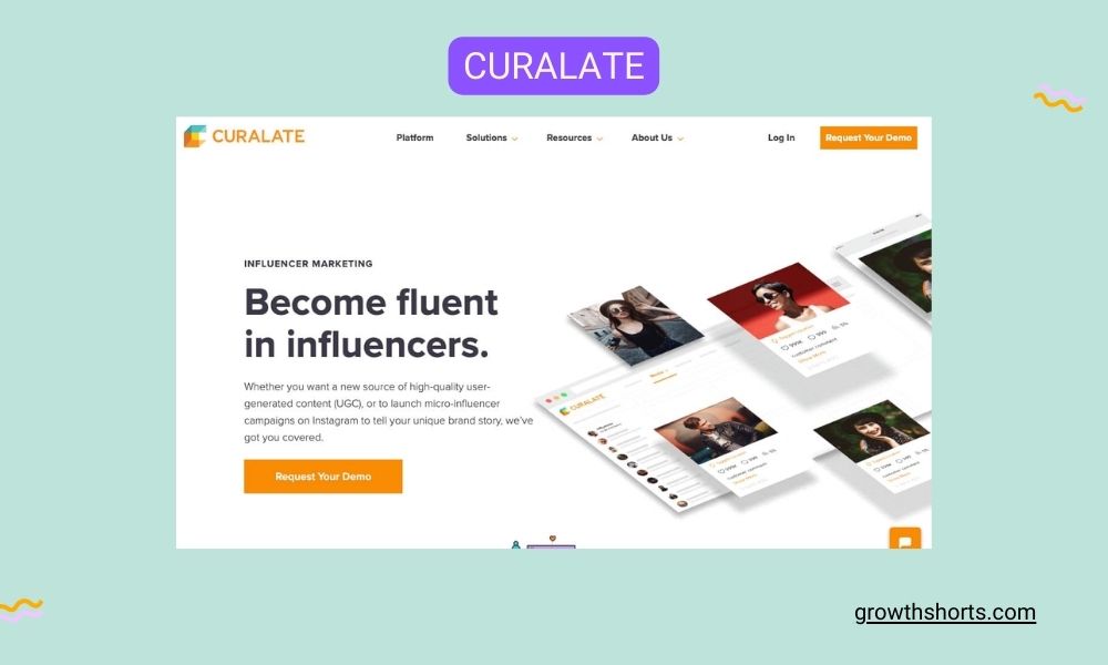 Curalate- Social media analytics tools