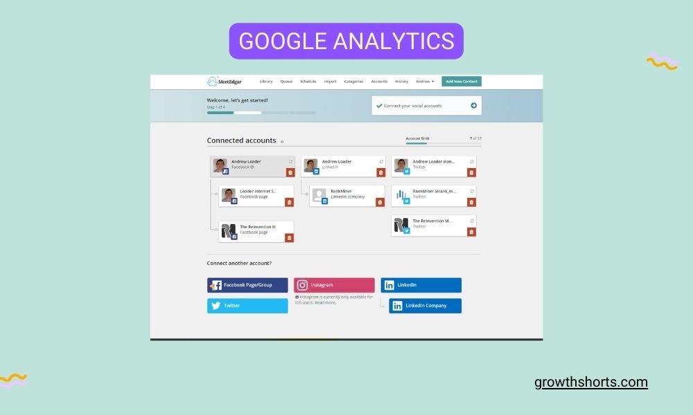 Google Analytics - Social media analytics tools