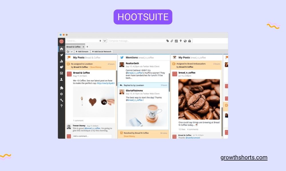 Hootsuite - Social media scheduling tools