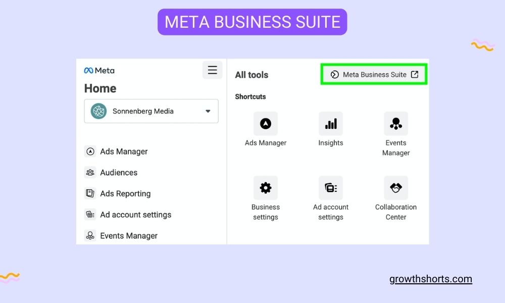 Meta Business Suite - Social media scheduling tools