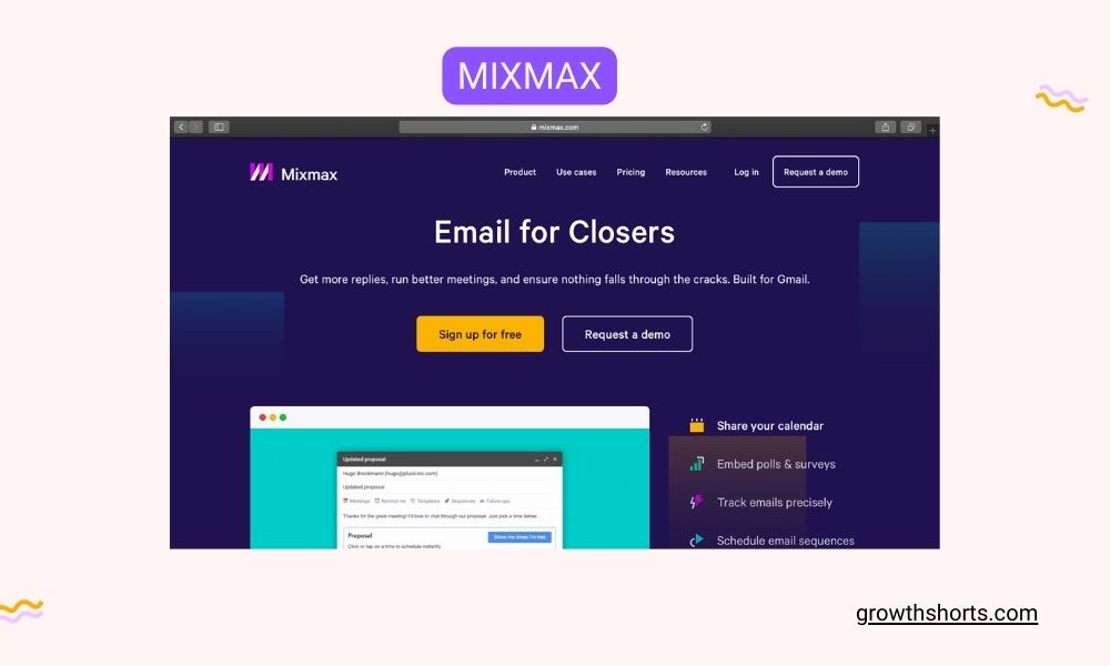 Mixmax- Growth Hacking Tool