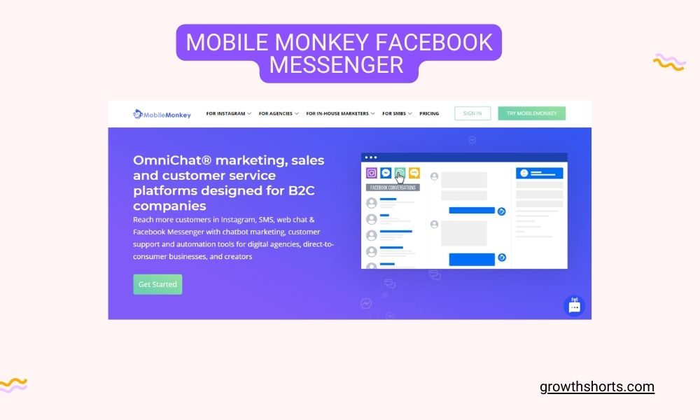 Mobile Monkey Facebook Messenger - Growth Hacking Tools For Social Media