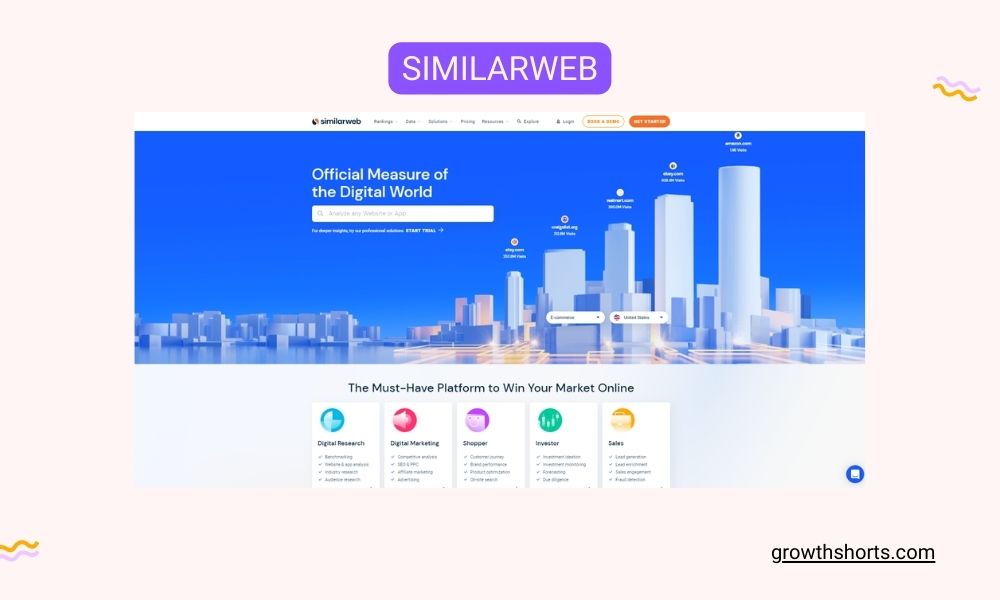 Similarweb- Growth Hacking Tools For SEO