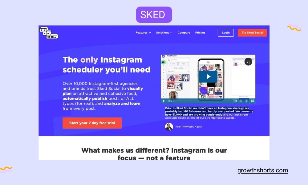 Sked - Social media scheduling tools