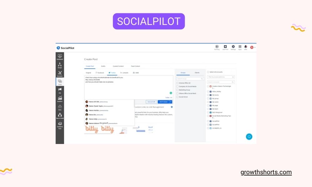 SocialPilot- Growth Hacking Tools For Social Media