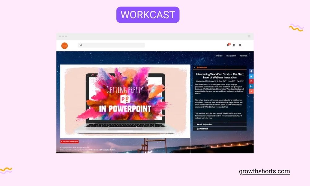 WorkCast - Webinar Software